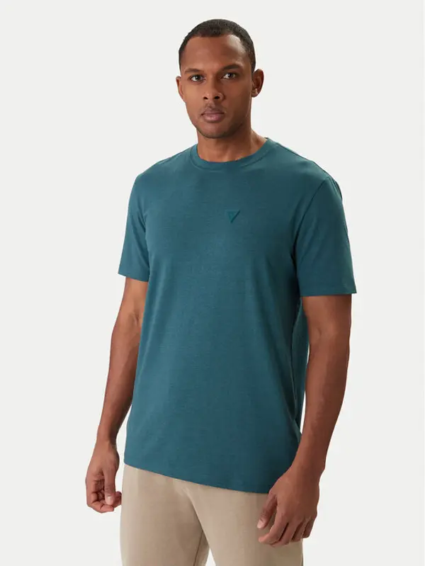 Guess Guess T-shirt Z2YI12 JR06K Zelena Regular Fit