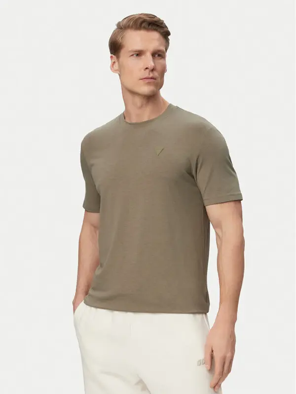 Guess Guess T-shirt Z2YI12 JR06K Zelena Regular Fit