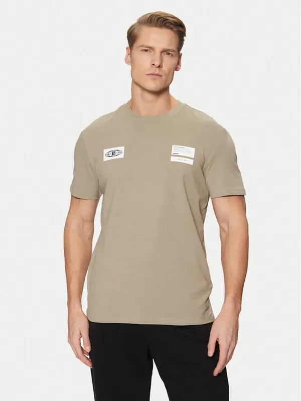 Guess Guess T-shirt Z5RI14 J1314 Bež Regular Fit