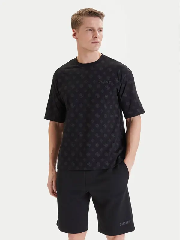 Guess Guess T-shirt Z6GI07 K2852 Crna Relaxed Fit