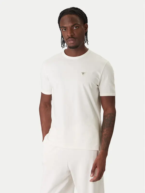 Guess Guess T-shirt Z6RI07 J1314 Écru Regular Fit