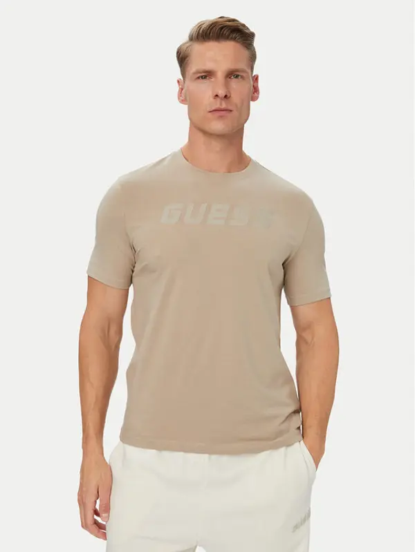 Guess Guess T-shirt Z6YI26 K5090 Bež Regular Fit