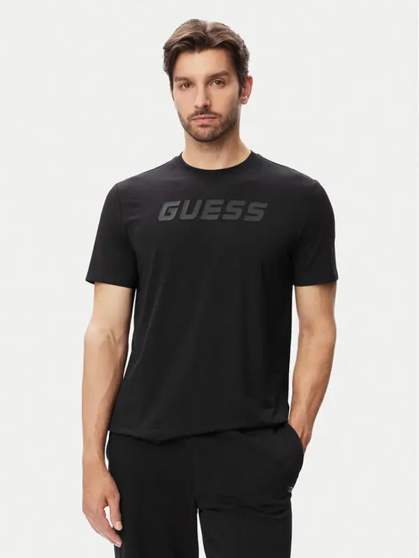 Guess Guess T-shirt Z6YI26 K5090 Crna Regular Fit