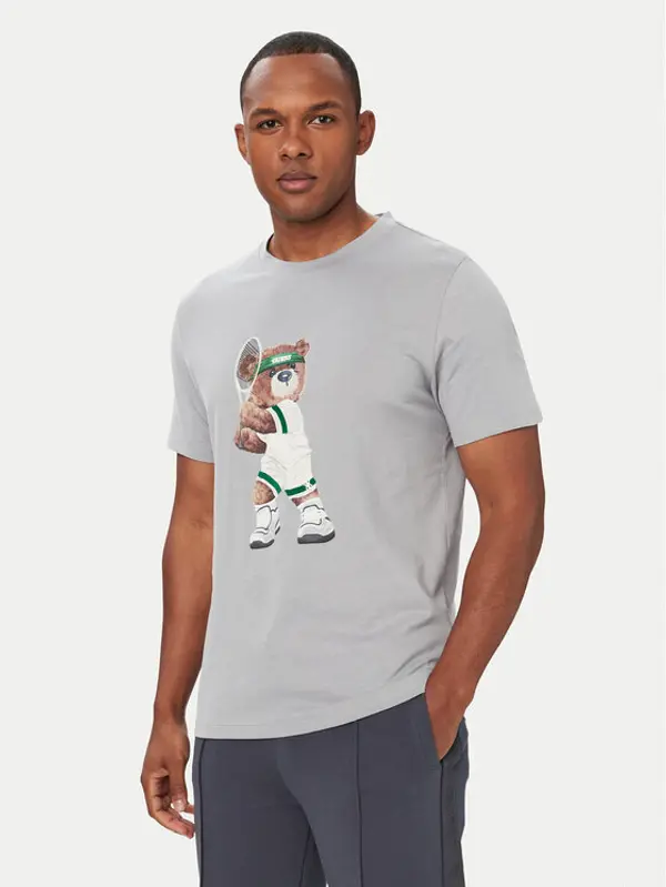 Guess Guess T-shirt Z6YI28 K5092 Svijetlo siva Regular Fit