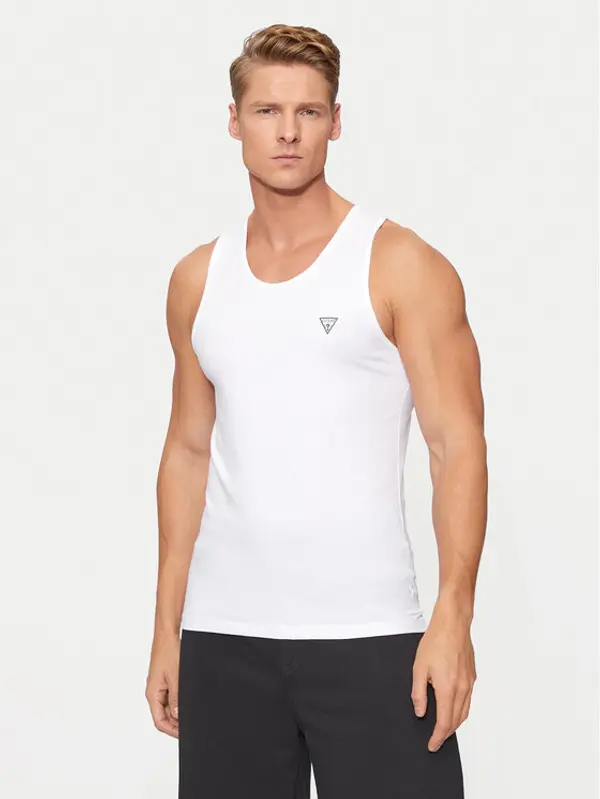 Guess Guess Tank top U97M02 KCD31 Bijela Regular Fit