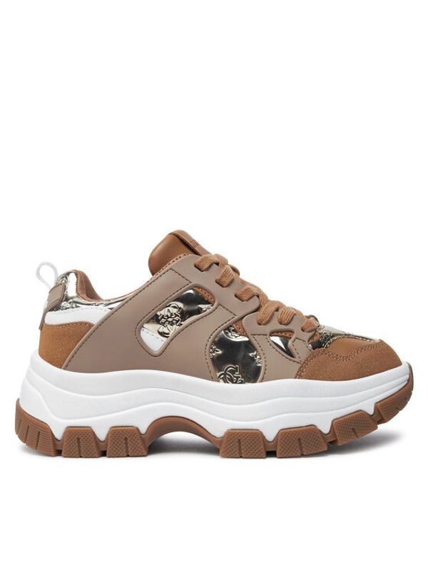 Guess Guess Tenisice Brayjen2 FLFBRA FAL12 Smeđa