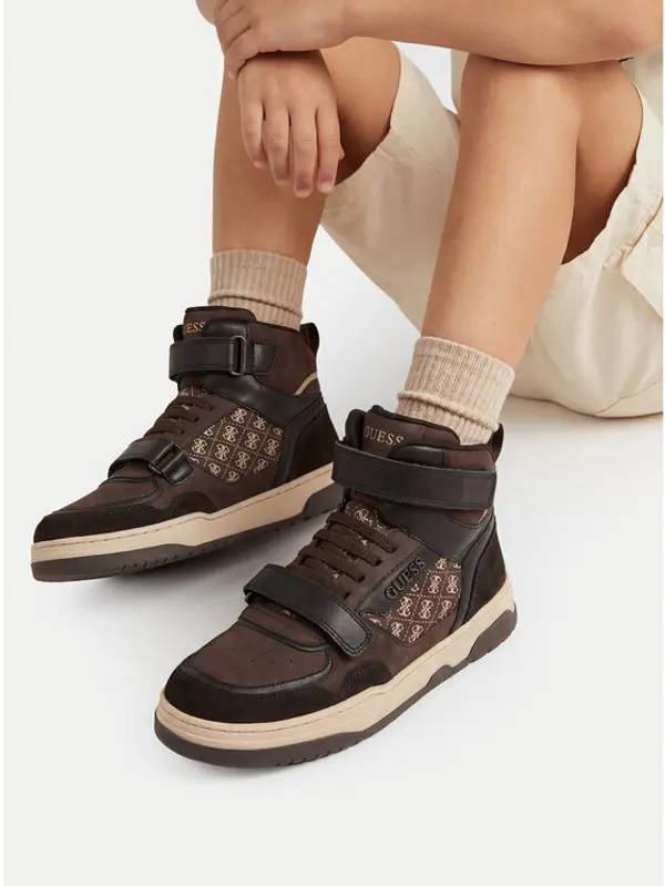 Guess Guess Tenisice CEO-BI12-CAROL-03 Smeđa