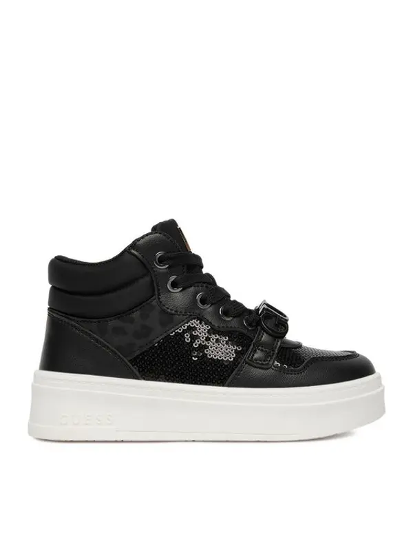 Guess Guess Tenisice CEOWB-AVO-357-05 Crna