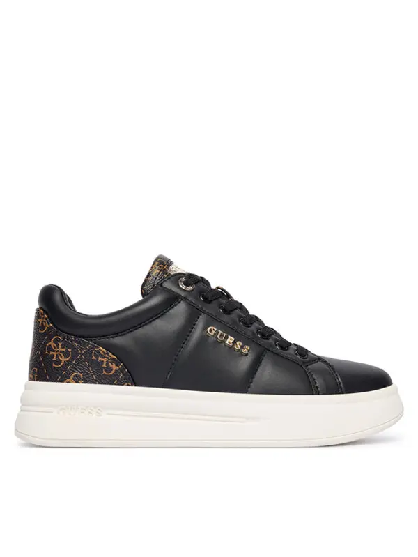 Guess Guess Tenisice FLFWLL PEL12 Crna