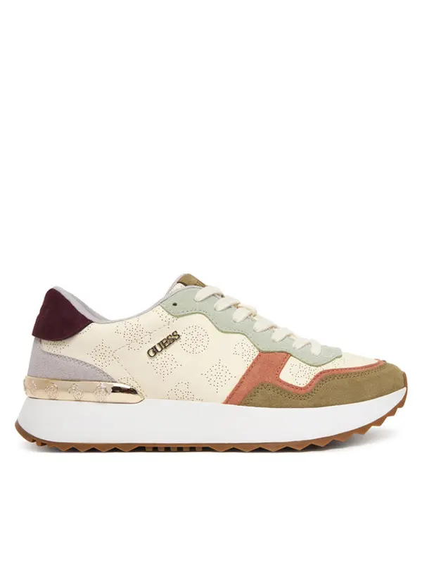 Guess Guess Tenisice FLPVN5 FAM12 Écru