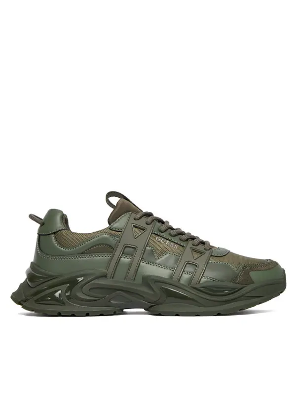 Guess Guess Tenisice FMFUNO ELE12 Zelena