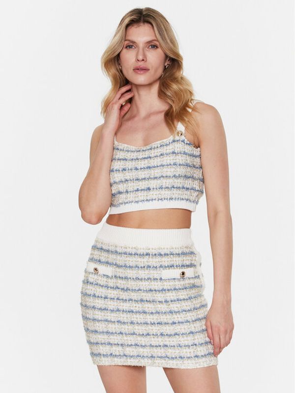 Guess Guess Top Amy W3GR30 Z36U0 Plava Regular Fit