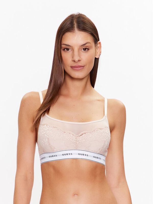Guess Guess Top grudnjak Belle O2BC07 KBBT0 Ružičasta