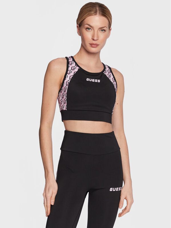 Guess Guess Top grudnjak Debra V3RP04 MC03W Crna