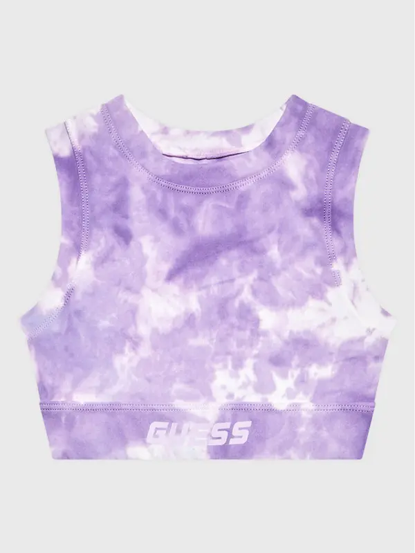 Guess Guess Top J2BI37 MC04N Ljubičasta Slim Fit