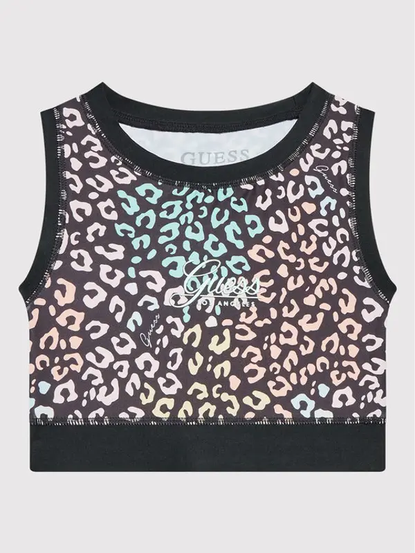 Guess Guess Top J2YI31 MC01P Crna Slim Fit