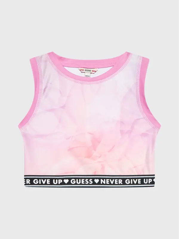 Guess Guess Top J3RI02 MC01P Ružičasta Slim Fit