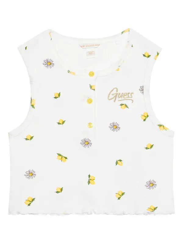 Guess Guess Top J6GI02 KF794 Bijela Regular Fit