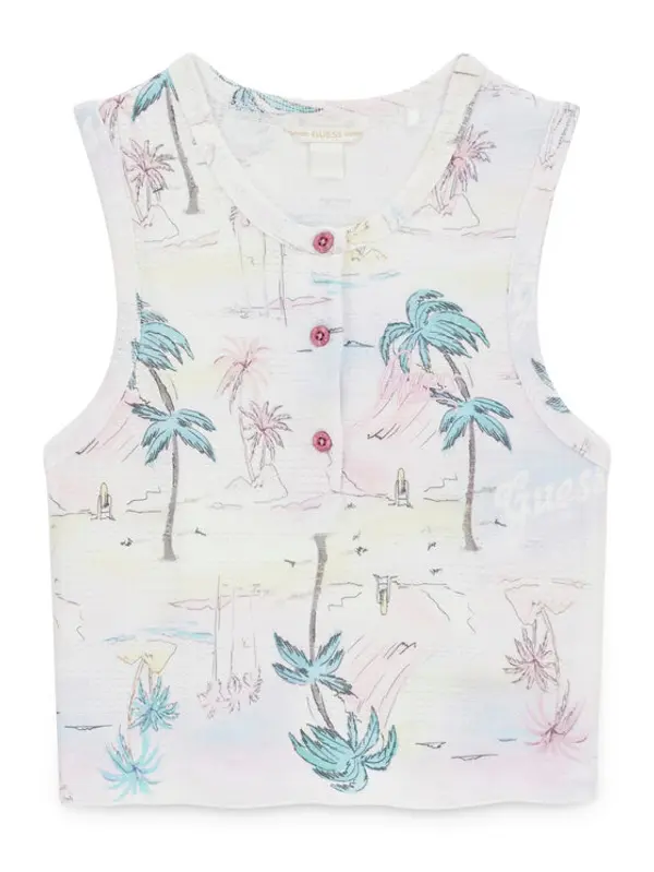 Guess Guess Top J6GI02 KF794 Šarena Slim Fit