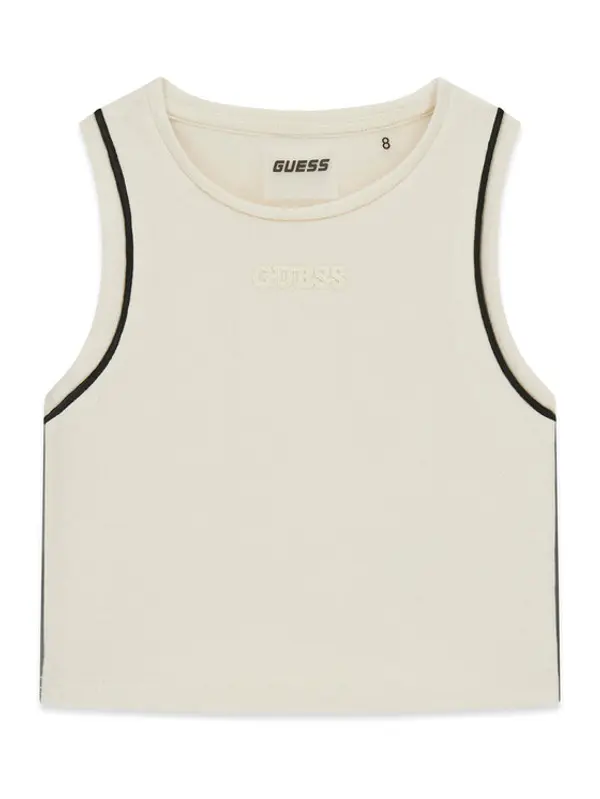 Guess Guess Top J6GI37 KF972 Bijela Slim Fit