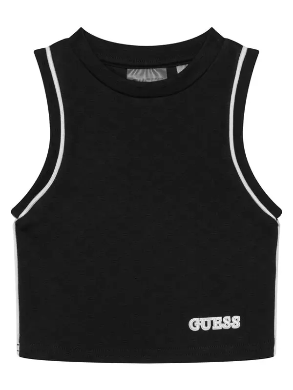 Guess Guess Top J6GI37 KF972 Crna Slim Fit