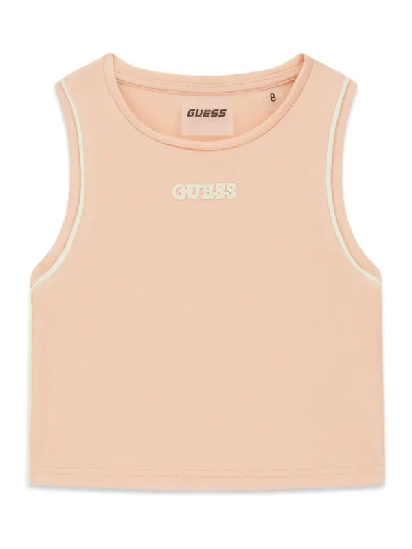 Guess Guess Top J6GI37 KF972 Svijetlo narančasta Slim Fit