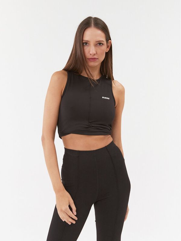 Guess Guess Top V3BP17 MC04Z Crna Slim Fit