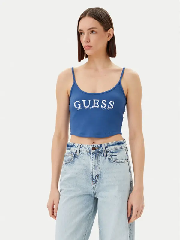 Guess Guess Top V5GP16 K8RT2 Plava Regular Fit