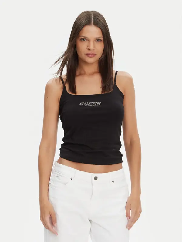 Guess Guess Top V5GP22 J1314 Crna Regular Fit