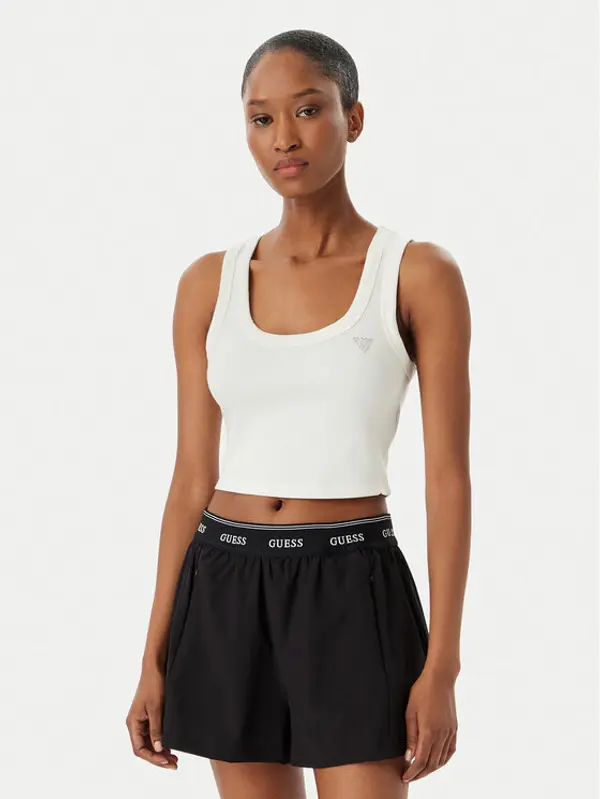 Guess Guess Top V6GP07 K2987 Bijela Slim Fit