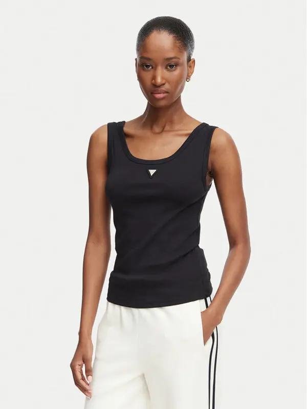 Guess Guess Top V6YP09 K4312 Crna Regular Fit
