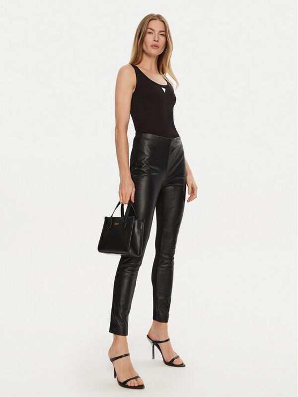 Guess Guess Top W4GP59 KB1O1 Crna Regular Fit