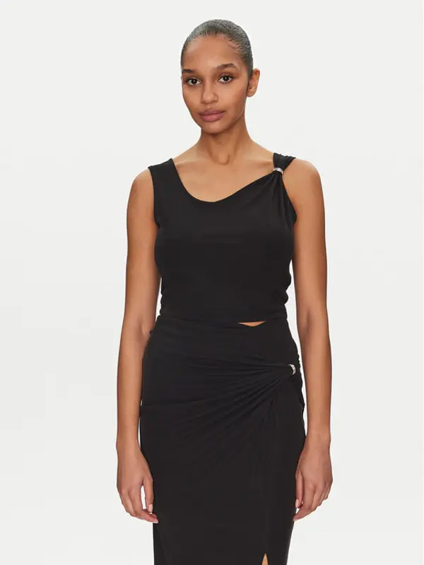 Guess Guess Top W5GP22 KAQL2 Crna Regular Fit