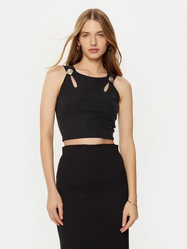 Guess Guess Top W5RP13 KAQL2 Crna Regular Fit