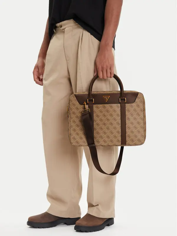 Guess Guess Torba za laptop Vezzola Smart HMEVZL P3138 Bež