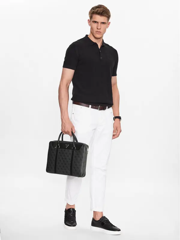 Guess Guess Torba za laptop Vezzola Smart HMEVZL P3138 Crna