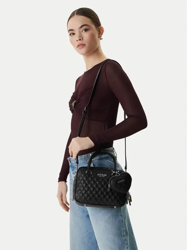Guess Guess Torbica Atabey HWQG98 94050 Crna