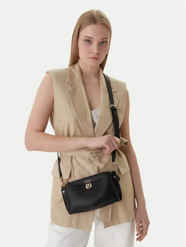 Guess Guess Torbica Bianca Mini HWBG99 07720 Crna