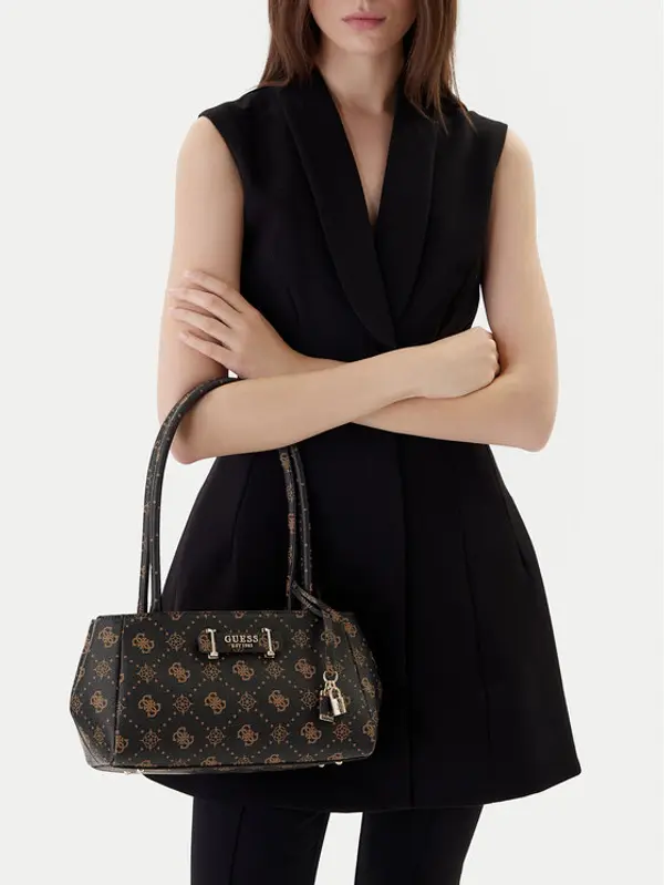 Guess Guess Torbica Carrie Logo HWGP98 98080 Smeđa