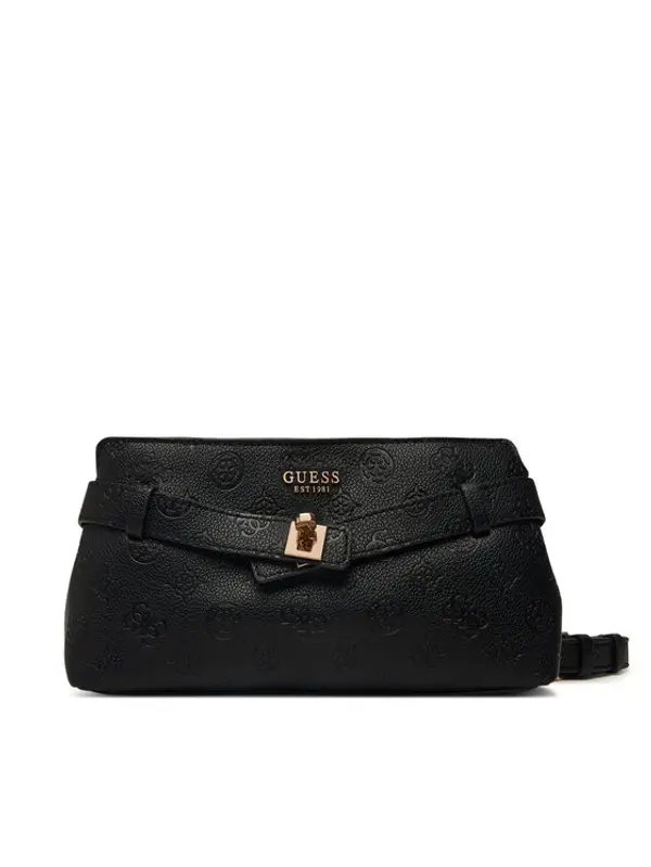 Guess Guess Torbica Ella Logo Mini HWPD97 46730 Crna