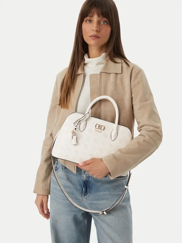 Guess Guess Torbica Emelie Logo HWGP99 28060 Bijela