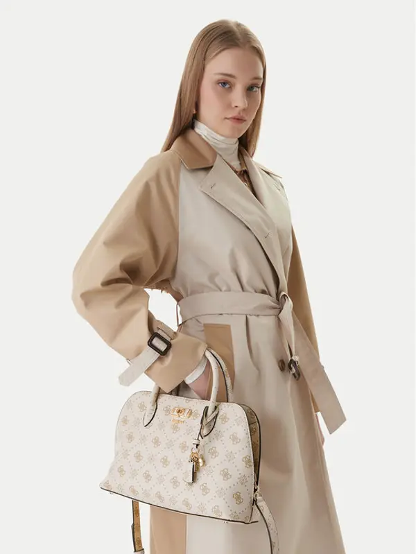 Guess Guess Torbica Emelie Logo HWGP99 28060 Écru