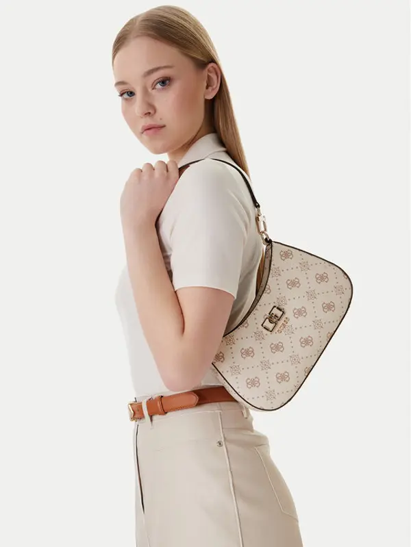 Guess Guess Torbica Emelie Logo HWGP99 28180 Écru