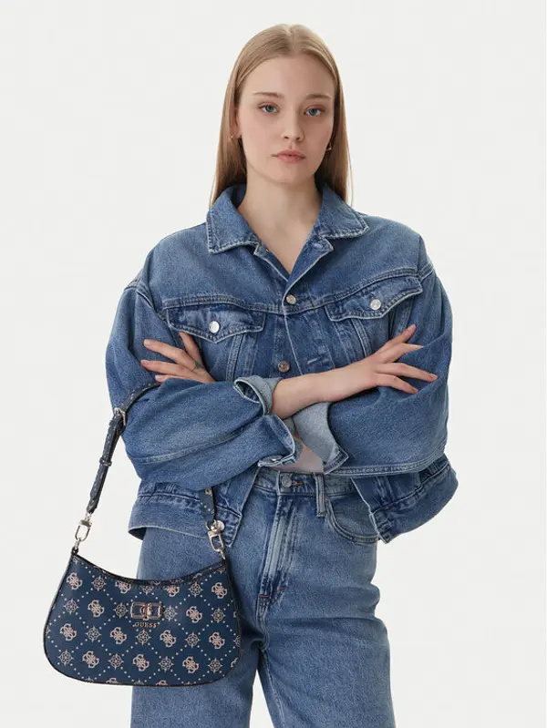 Guess Guess Torbica Emelie Logo HWGP99 28180 Tamnoplava