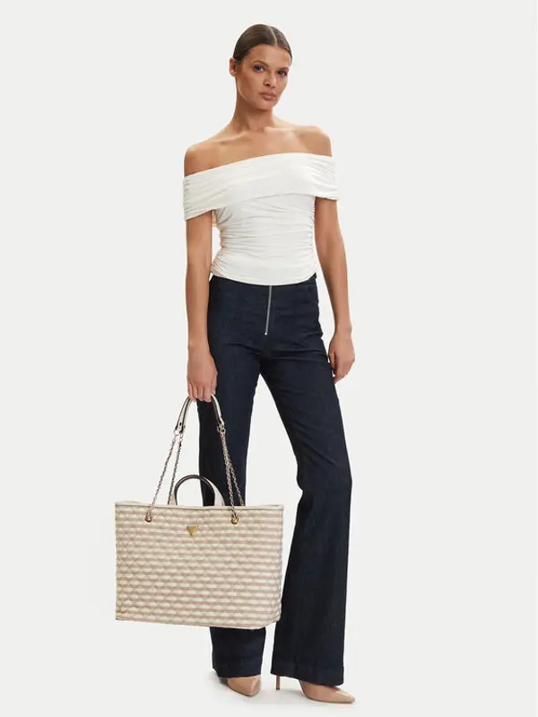 Guess Guess Torbica Giully II HWAG96 73290 Svijetlo bež