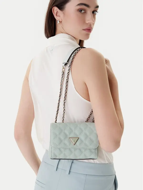 Guess Guess Torbica Giully II Mini HWQG96 73740 Zelena
