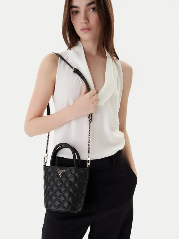 Guess Guess Torbica Giully II Mini HWQG96 73760 Crna