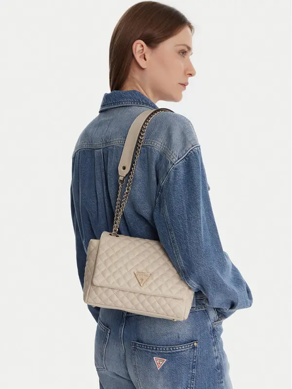 Guess Guess Torbica HWEQG9 54121 Écru