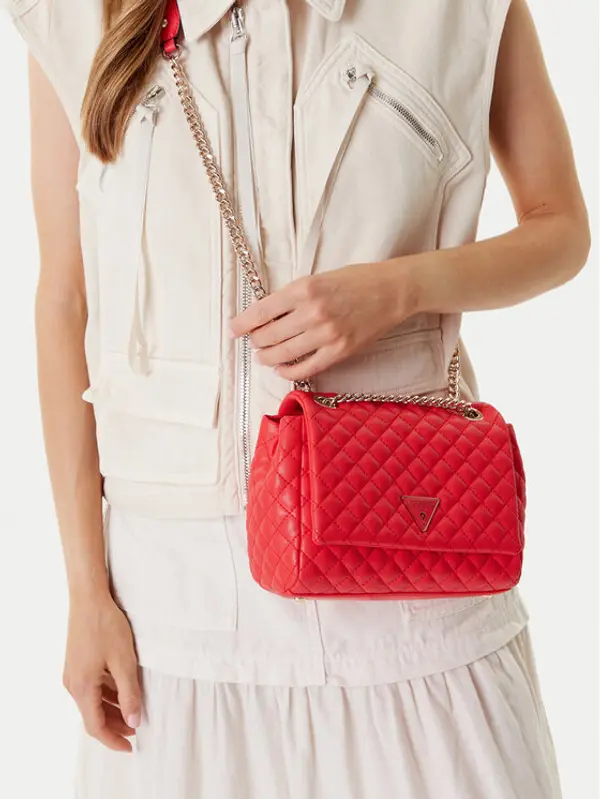 Guess Guess Torbica HWEQG954121 Koraljna