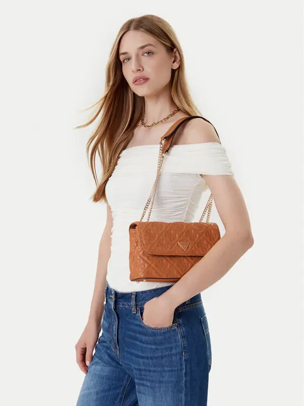 Guess Guess Torbica HWQL96 58210 Smeđa